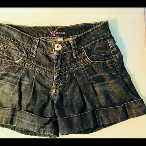 Bebe HIGH WAISTED jean shorts! (NEW)
